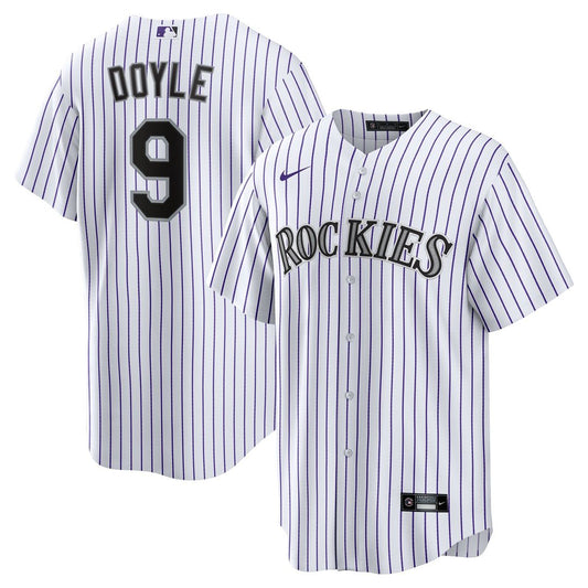 Colorado Rockies Brenton Doyle Nike Youth Home Replica Jersey - White