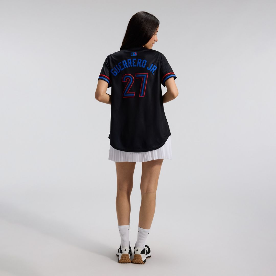 Toronto Blue Jays Vladimir Guerrero Jr. Nike Women's 2024 City Connect Limited Jersey - Navy