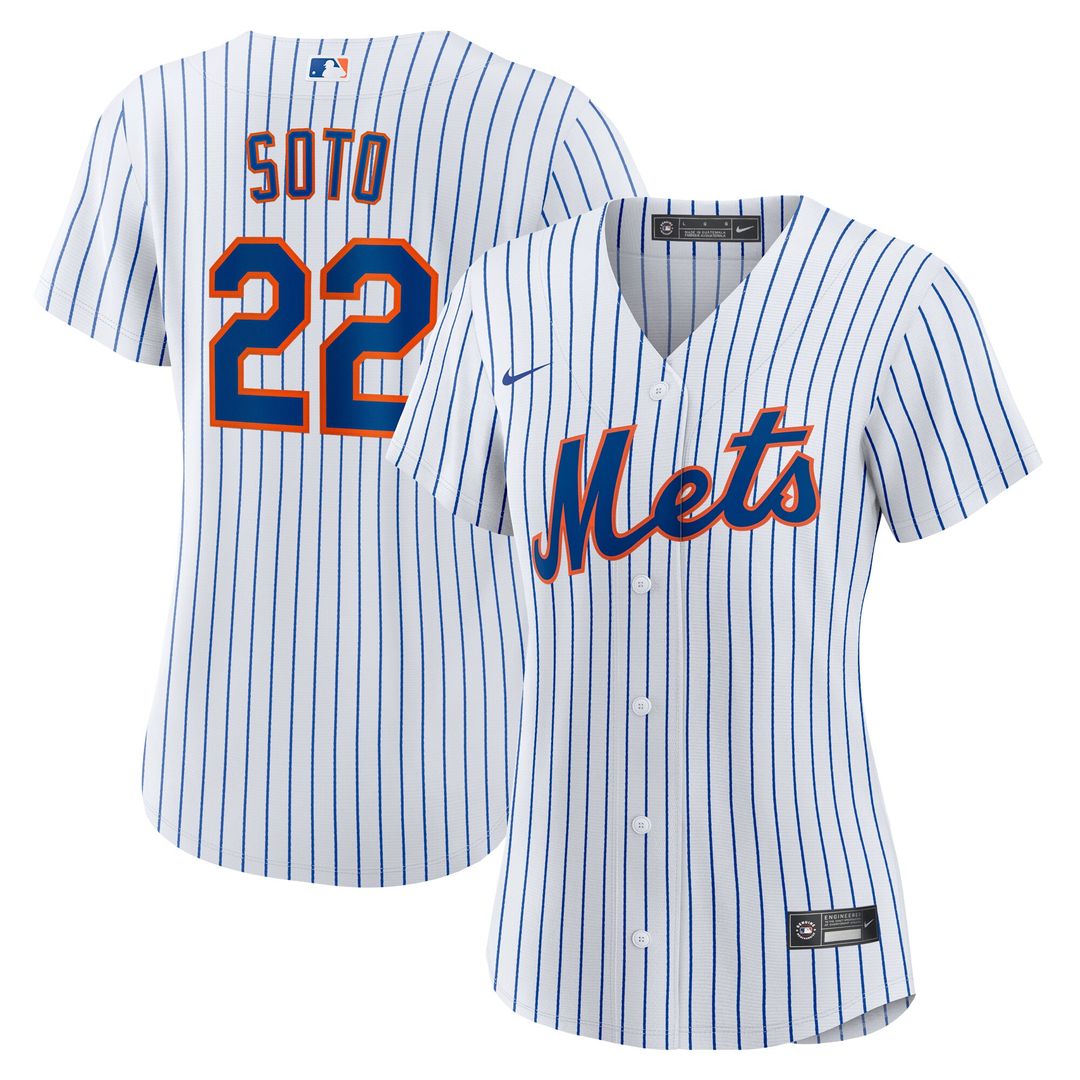 New York Mets Juan Soto Nike Women's Home Replica Jersey - White