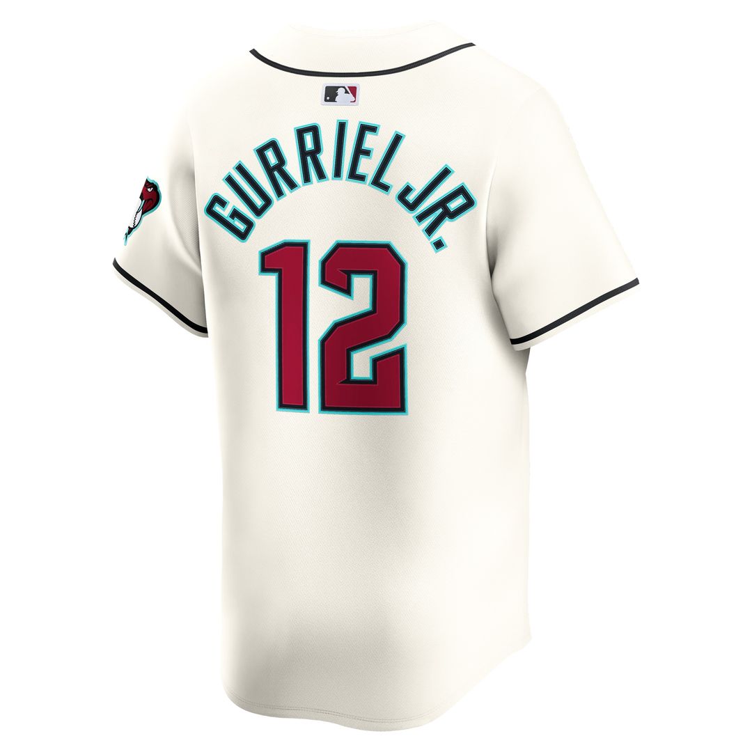 Arizona Diamondbacks Lourdes Gurriel Jr. Nike Home Limited Jersey - Cream