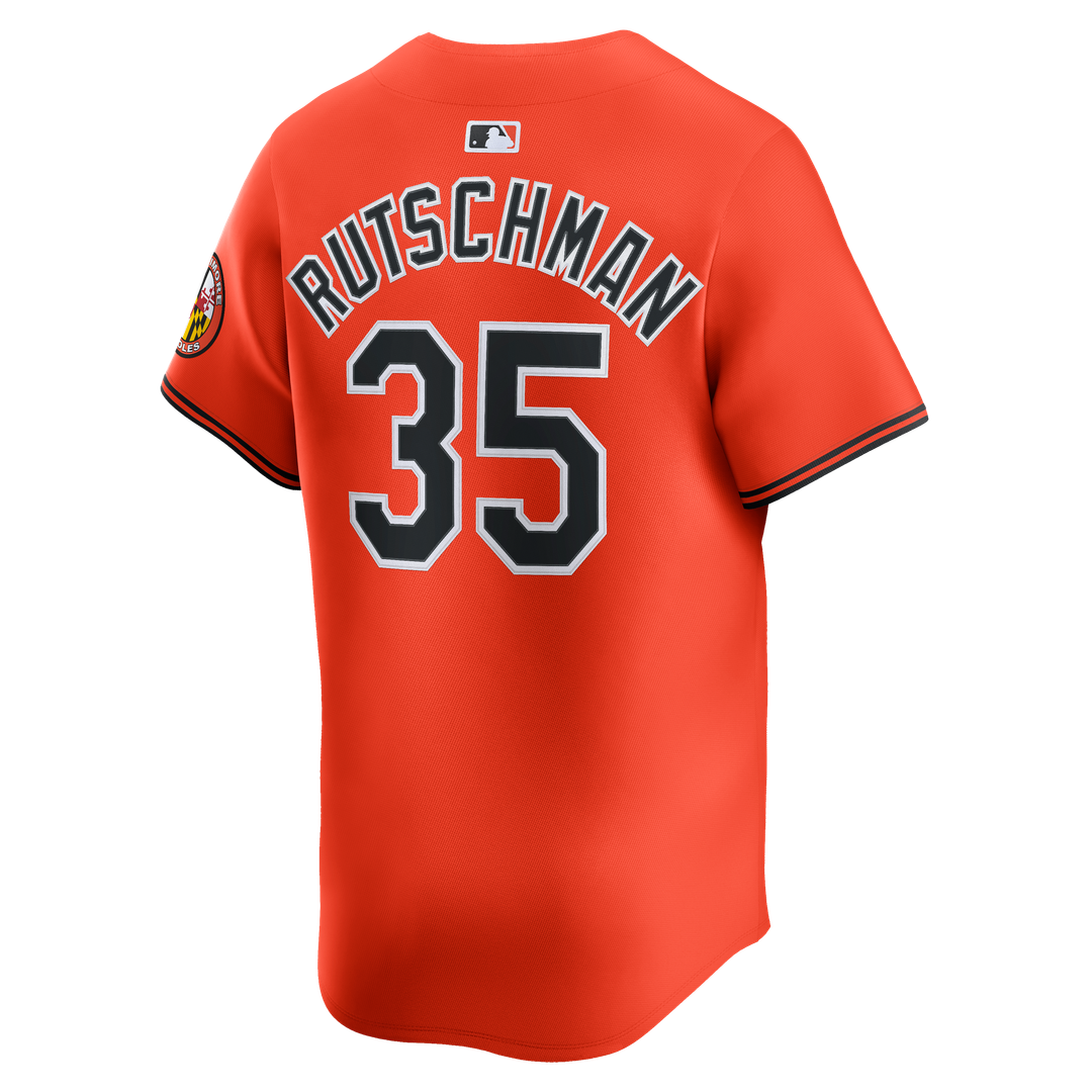 Baltimore Orioles Adley Rutschman Nike 2nd Alternate Limited Jersey - Orange