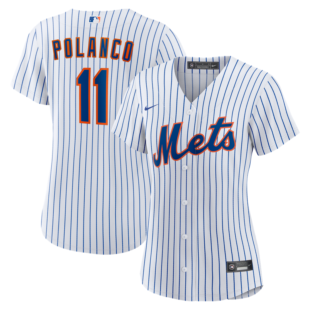 New York Mets Jorge Polanco Nike Women's Home Replica Jersey - White
