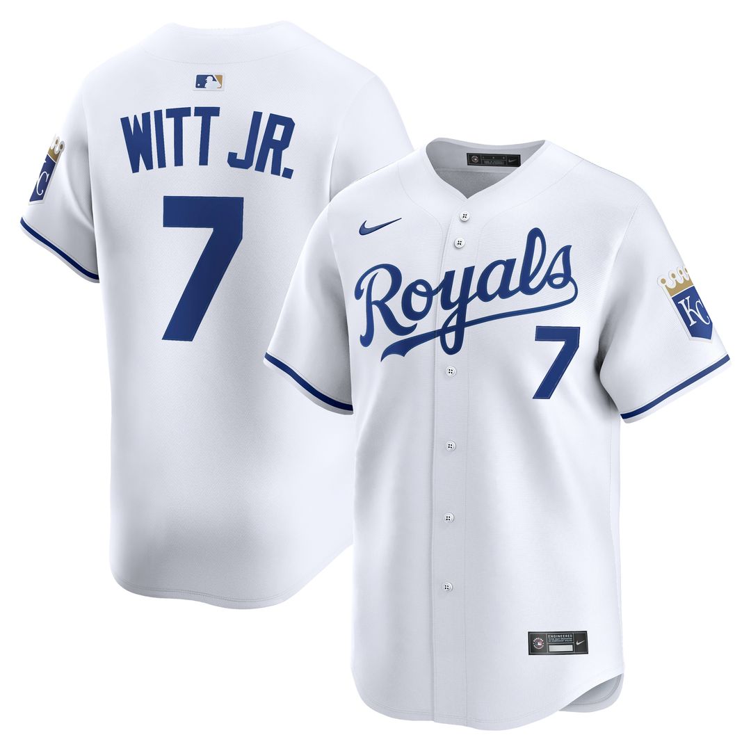 Kansas City Royals Bobby Witt Jr. Nike Alternate Limited Jersey - Light Blue
