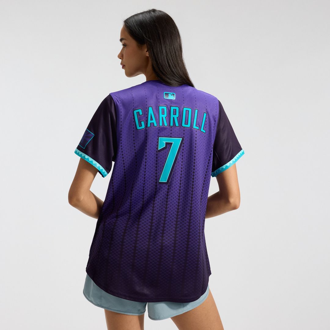 Arizona Diamondbacks Corbin Carroll Nike Women's 2025 City Connect Limited Jersey - Purple