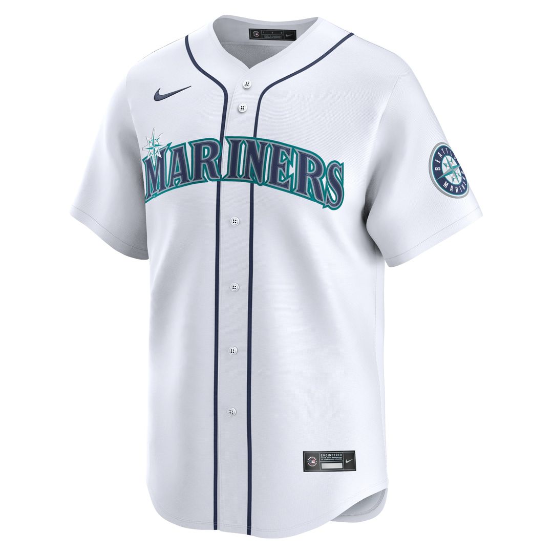 Seattle Mariners Julio Rodríguez Nike Home Limited Jersey - White