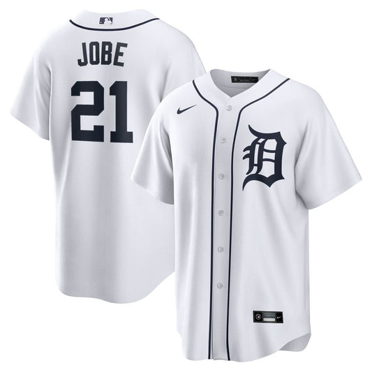 Detroit Tigers Jackson Jobe Nike Home Replica Jersey - White