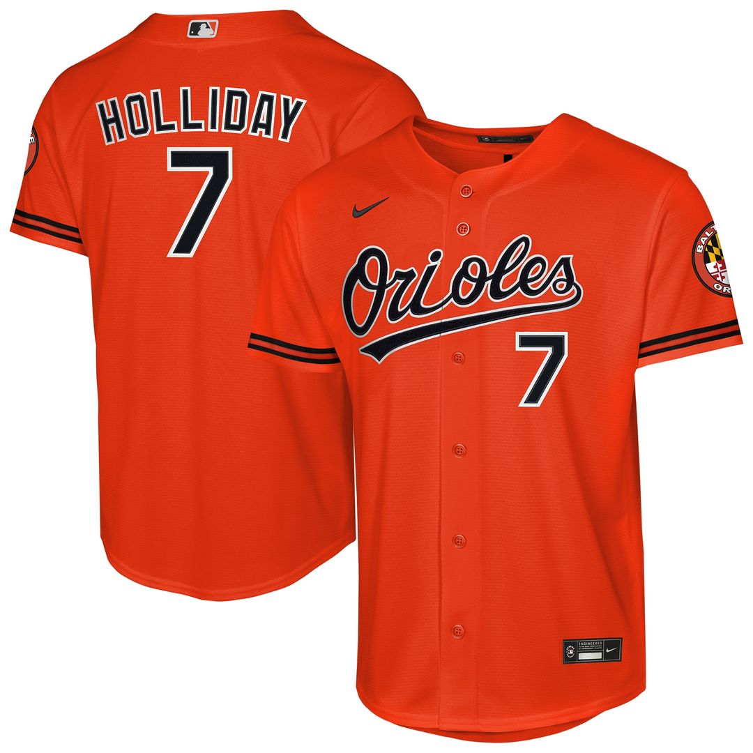 Baltimore Orioles Jackson Holliday Nike Youth Home Stadium Jersey - White