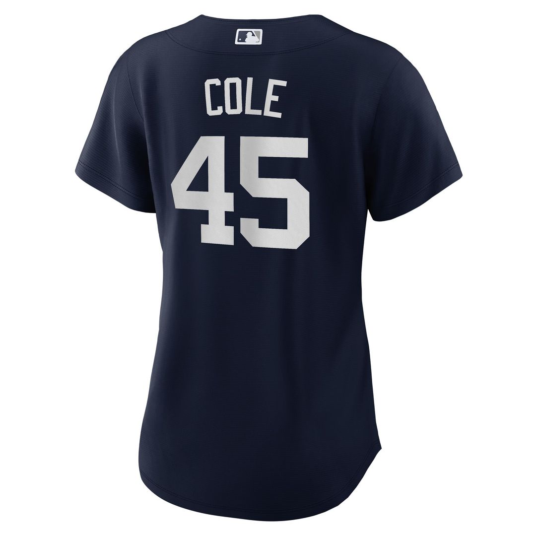 New York Yankees Gerrit Cole Nike Women's Home Replica Jersey - White