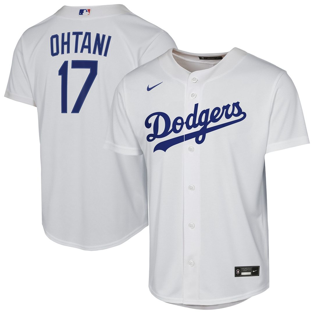 Los Angeles Dodgers Shohei Ohtani Nike Youth Home Replica Jersey - White