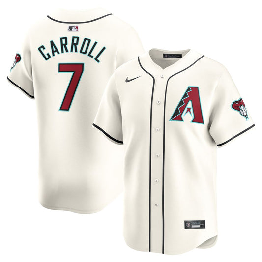 Arizona Diamondbacks Corbin Carroll Nike Home Limited Jersey - White