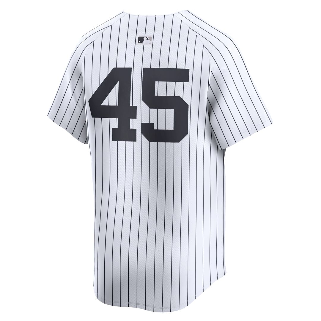 New York Yankees Gerrit Cole Nike Home Limited Jersey - White