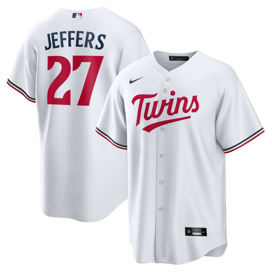 Minnesota Twins Ryan Jeffers Nike Home Replica Jersey - White