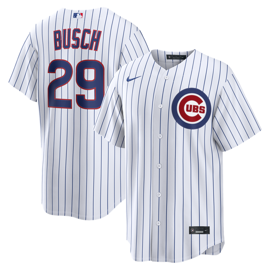 Chicago Cubs Michael Busch Nike Home Replica Jersey - White