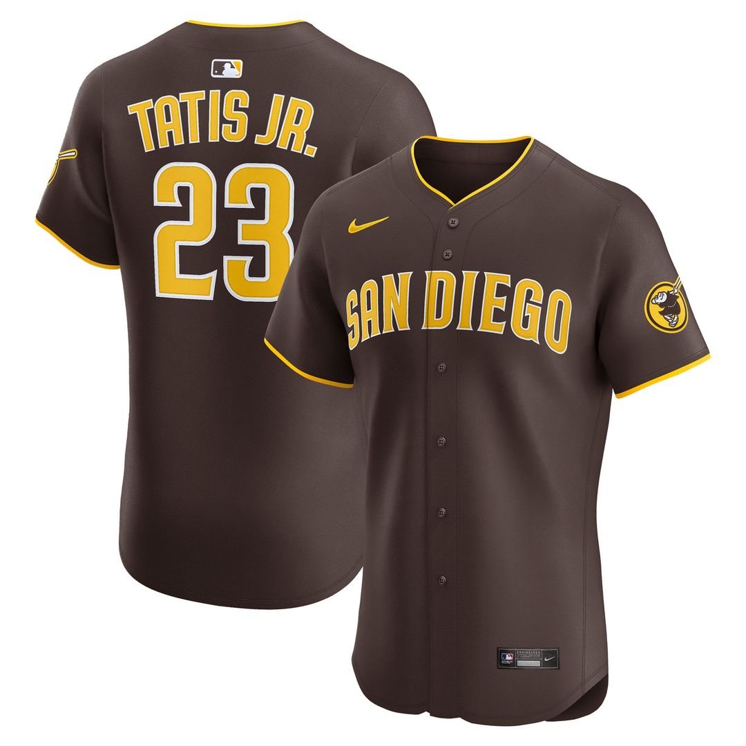 San Diego Padres Fernando Tatis Jr. Nike Home Elite Jersey - White