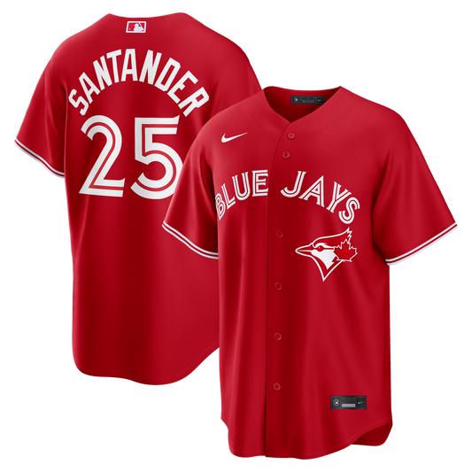Toronto Blue Jays Anthony Santander Nike Canada Day Replica Jersey - Red