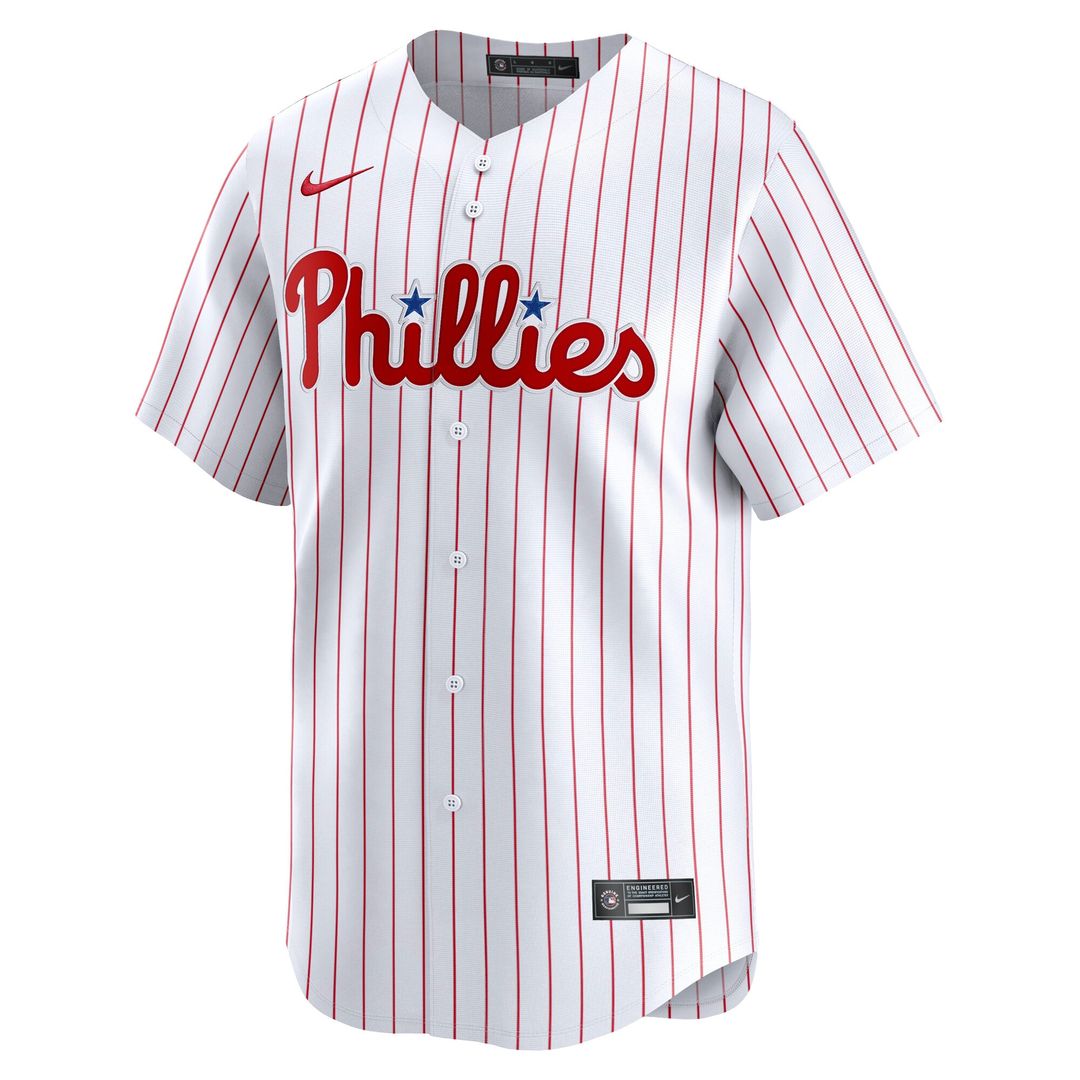 Philadelphia Phillies Brandon Marsh Nike Home Limited Jersey - White