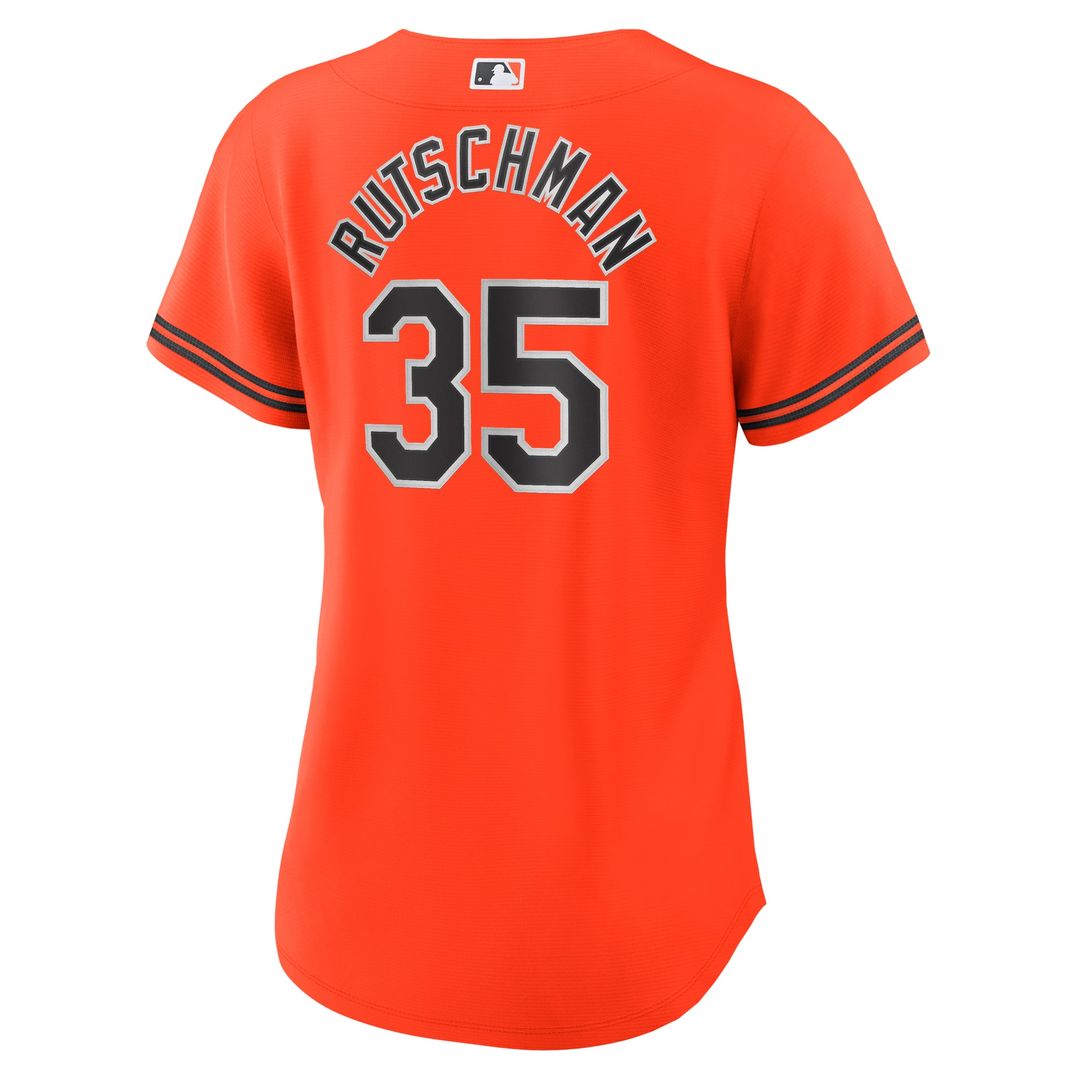 Baltimore Orioles Adley Rutschman Nike Women's Alternate Replica Jersey - Orange
