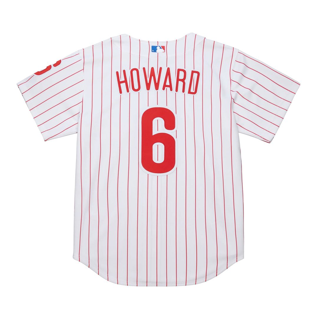 Philadelphia Phillies Ryan Howard Mitchell & Ness Cooperstown Authentic Jersey - White
