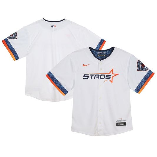 Houston Astros Nike Infant 2025 City Connect Limited Jersey - White