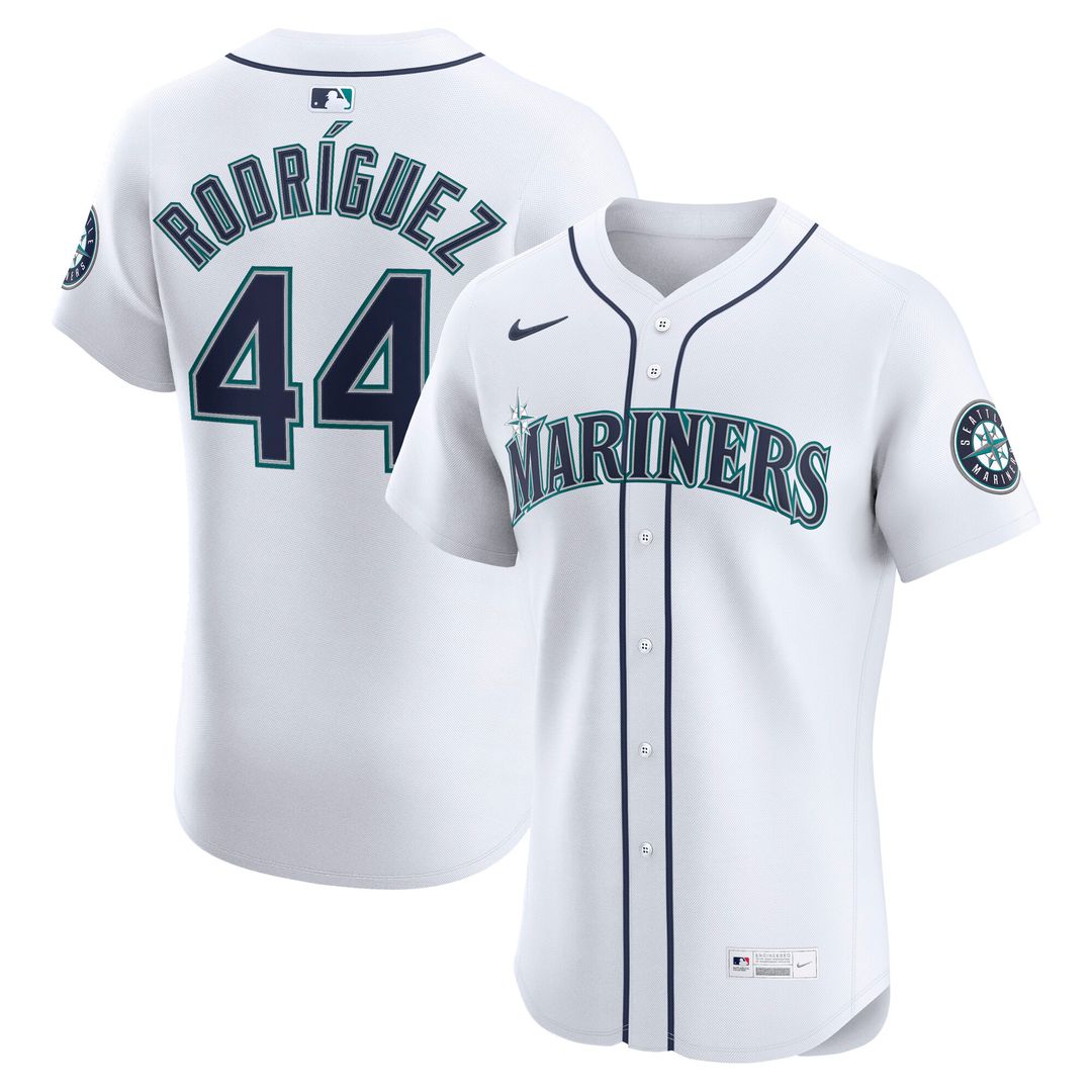 Seattle Mariners Julio Rodríguez Nike Home Elite Jersey - White