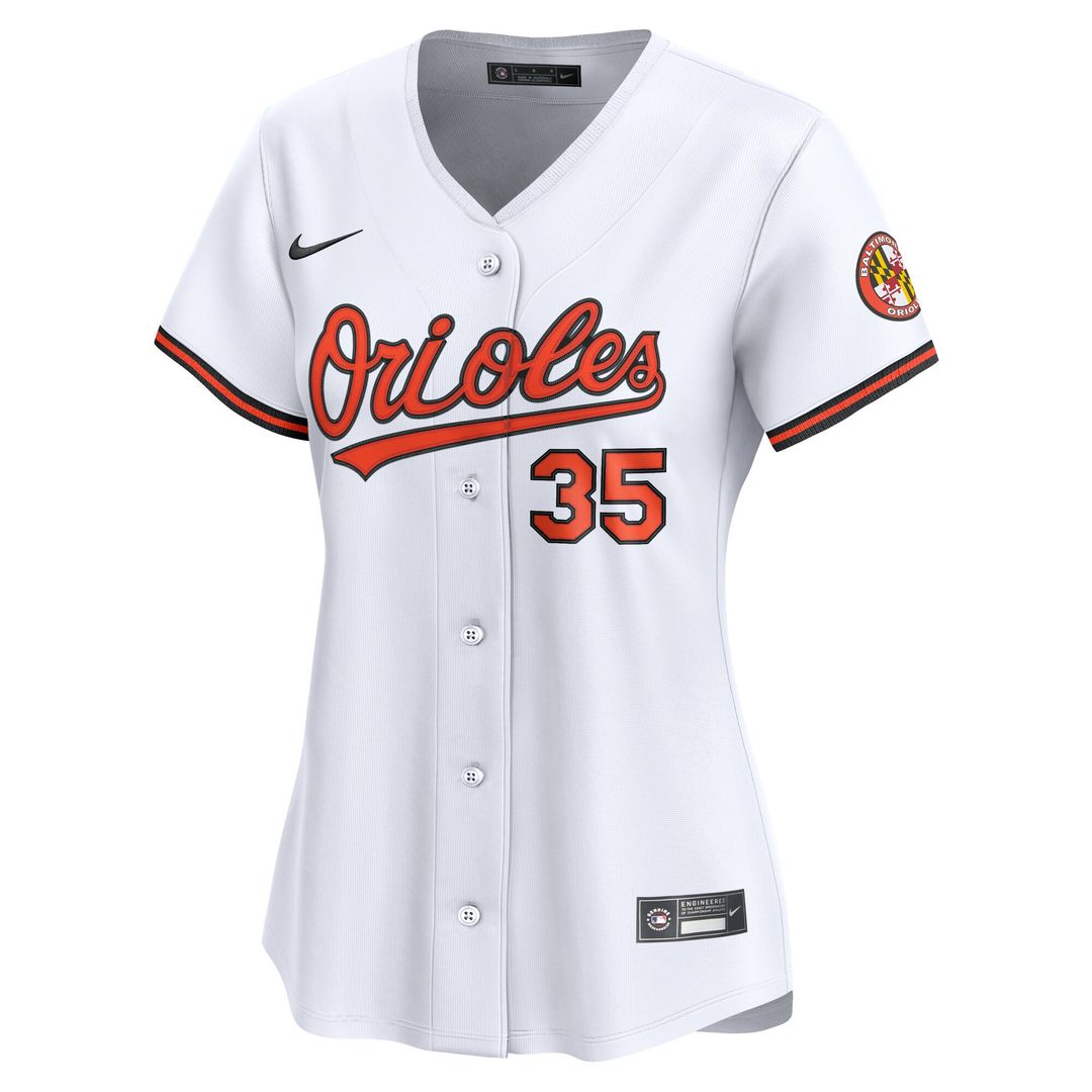 Baltimore Orioles Adley Rutschman Nike Women's Home Limited Jersey - White