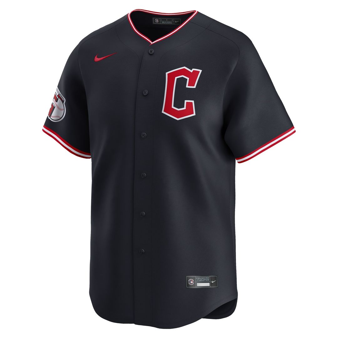 Cleveland Guardians José Ramírez Nike Alternate Limited Jersey - Navy