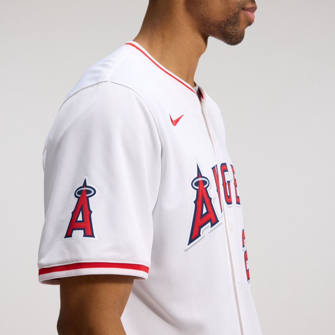 Los Angeles Angels Mike Trout Nike Alternate Limited Jersey - Red
