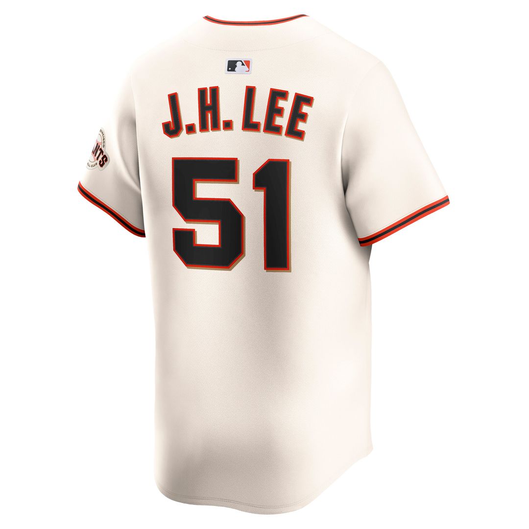 San Francisco Giants Jung Hoo Lee Nike Alternate Limited Jersey - Black