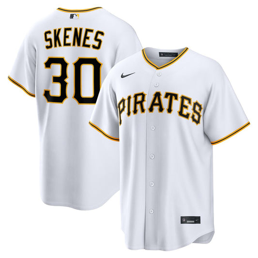 Pittsburgh Pirates Paul Skenes Nike Home Replica Jersey - White