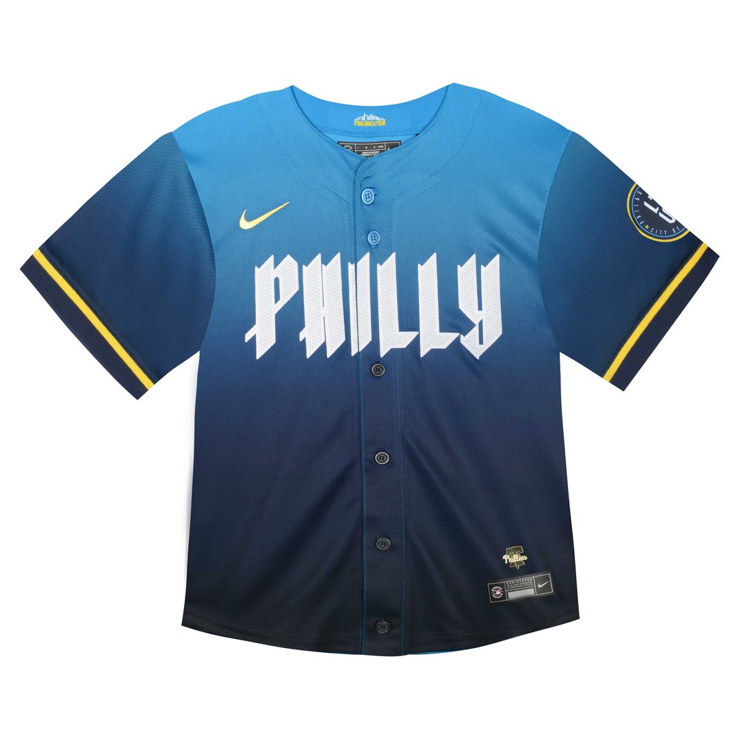 Philadelphia Phillies Bryce Harper Nike Toddler 2024 City Connect Limited Jersey - Blue