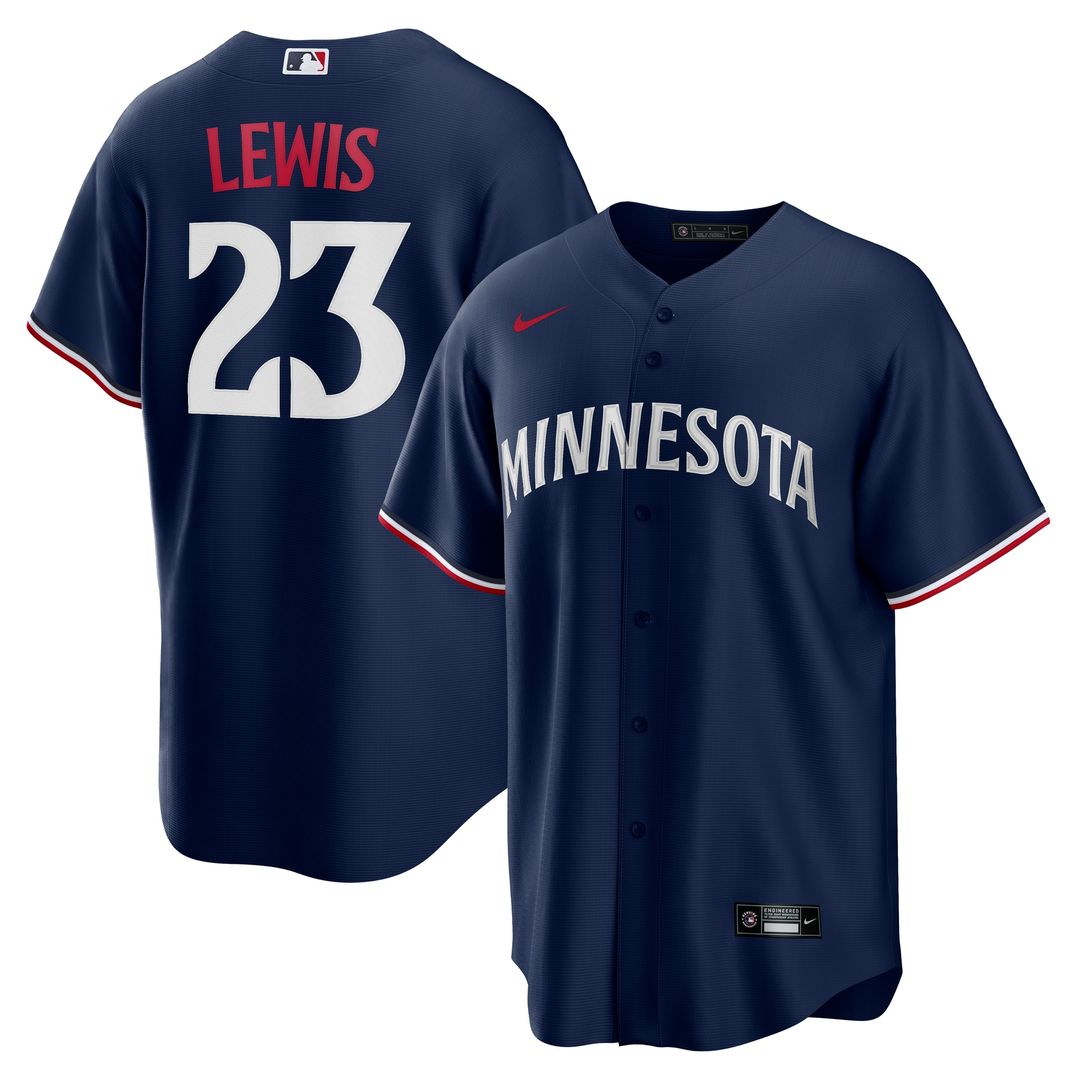 Minnesota Twins Royce Lewis Nike Alternate 2 Replica Jersey - Navy
