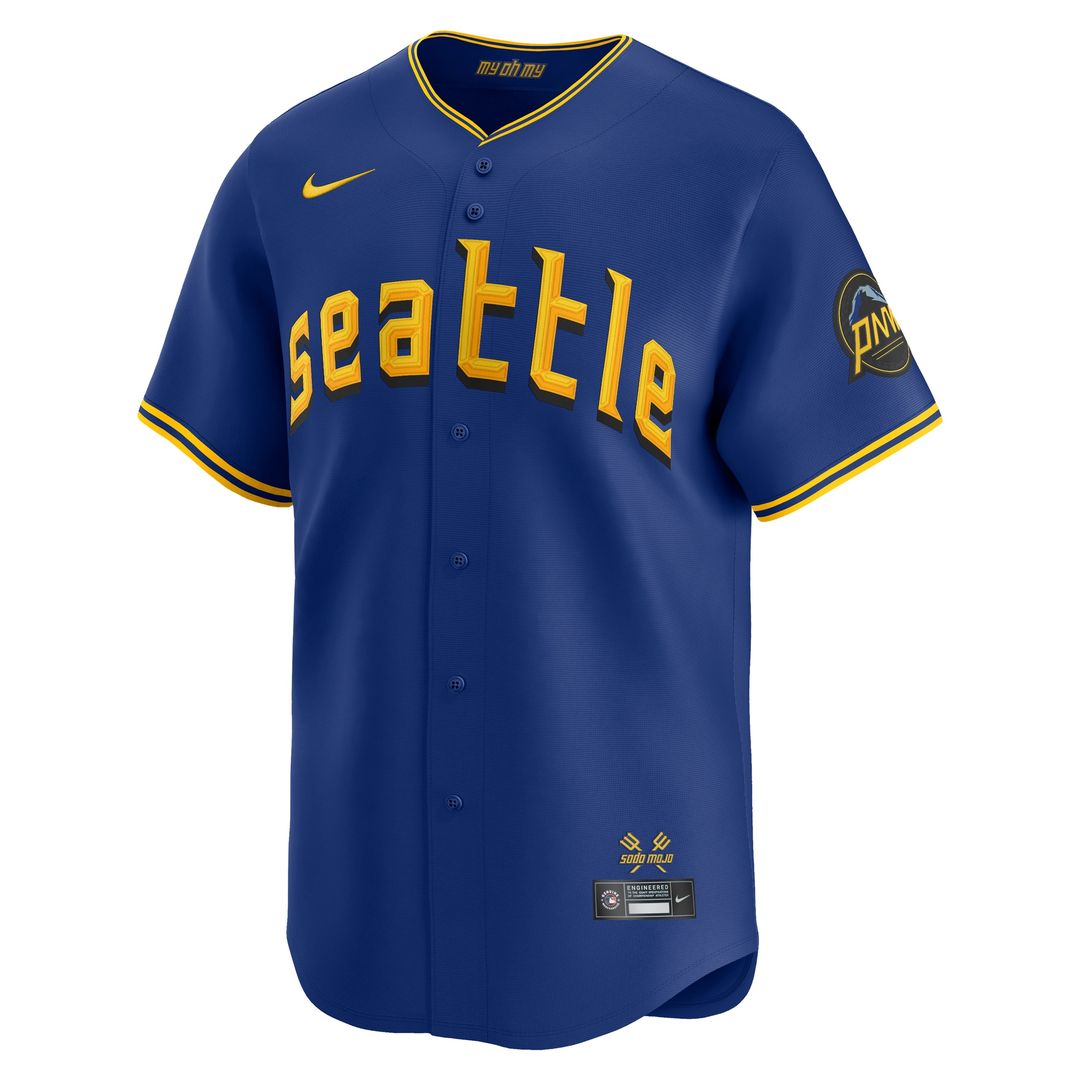Seattle Mariners Ken Griffey Jr. Nike City Connect Retired Limited Jersey - Royal