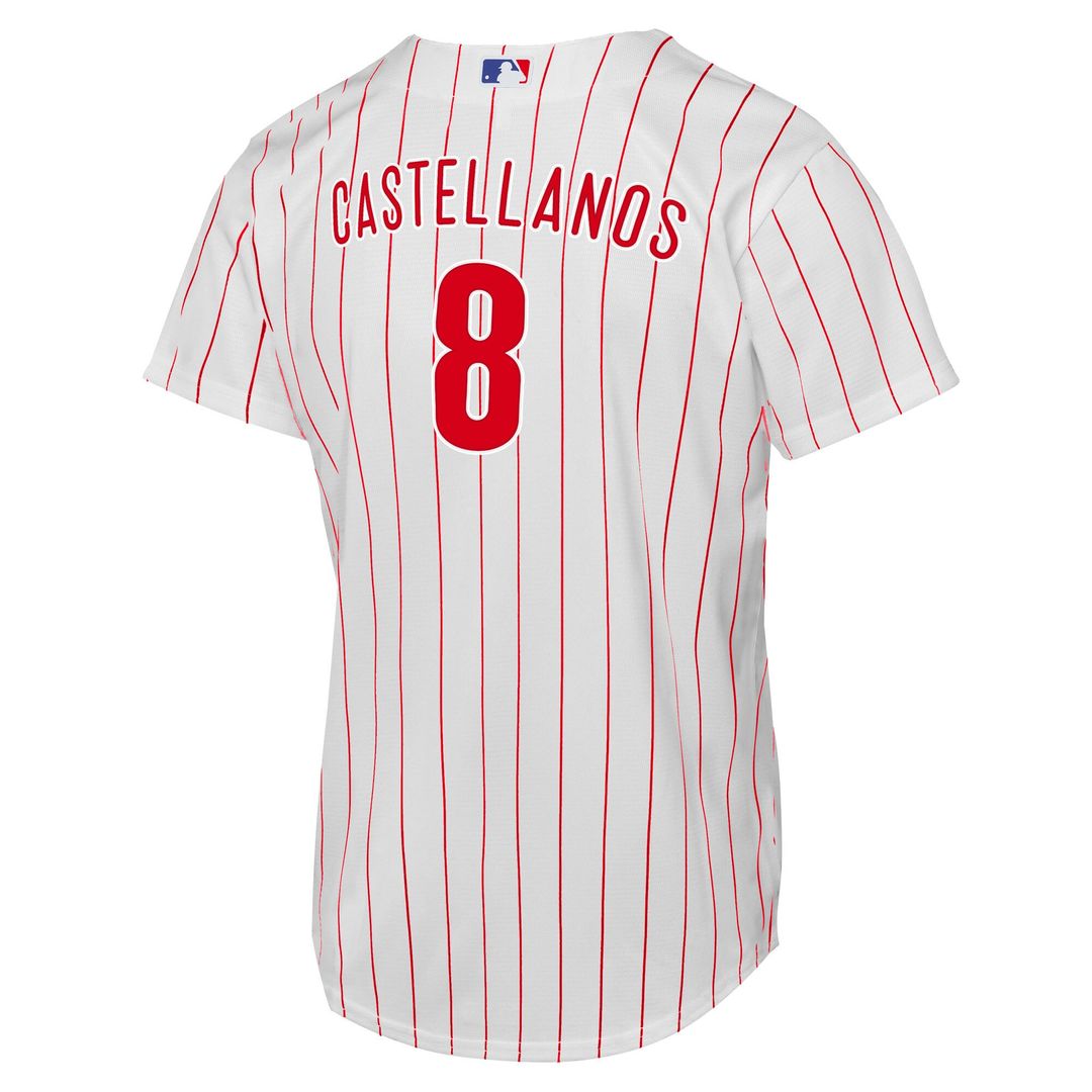 Philadelphia Phillies Nick Castellanos Nike Youth Home Replica Jersey - White