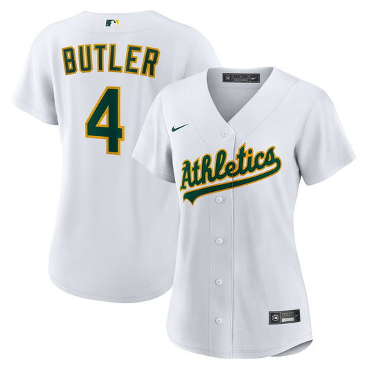 Athletics Lawrence Butler Nike Women's Home Replica Jersey - White