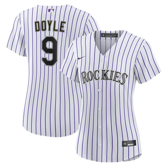 Colorado Rockies Brenton Doyle Nike Women's Home Replica Jersey - White