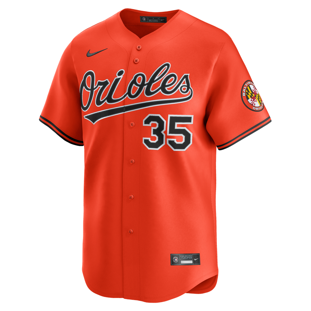 Baltimore Orioles Adley Rutschman Nike Road Limited Jersey - Gray