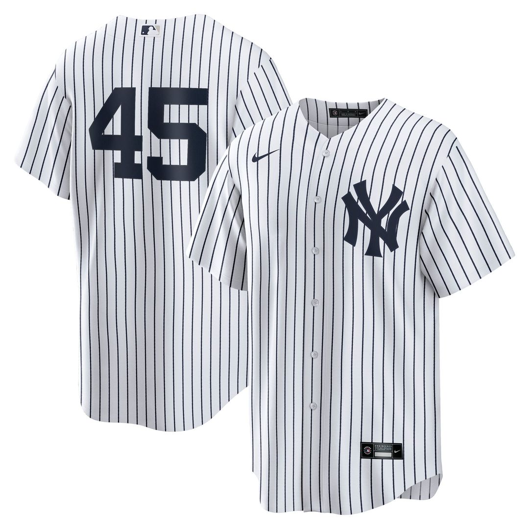 New York Yankees Gerrit Cole Nike Home Replica Jersey - White
