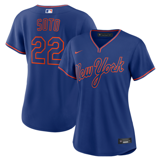 New York Mets Juan Soto Nike Women's Alternate Replica Jersey - Royal