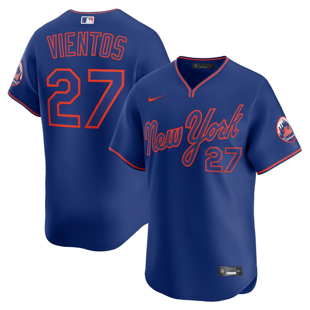 New York Mets Mark Vientos Nike Alternate Limited Jersey - Royal