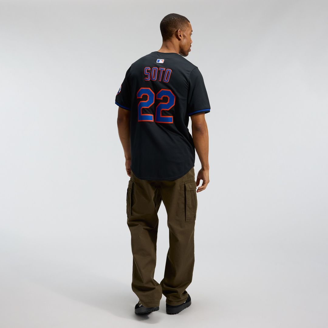 New York Mets Juan Soto Nike Alternate Limited Jersey - Black