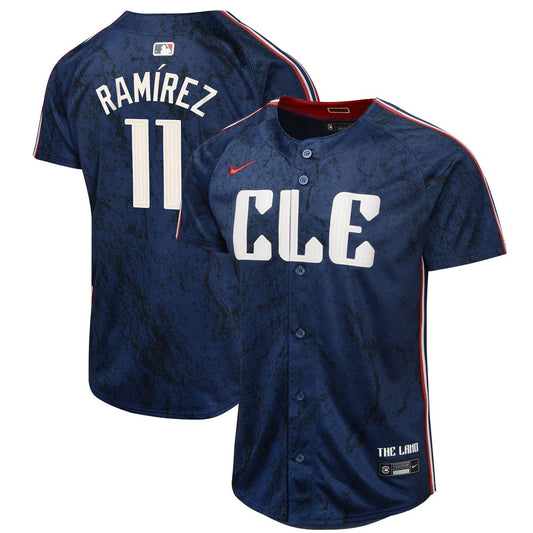 Cleveland Guardians Jose Ramirez Nike Youth 2024 City Connect Limited Jersey - Navy
