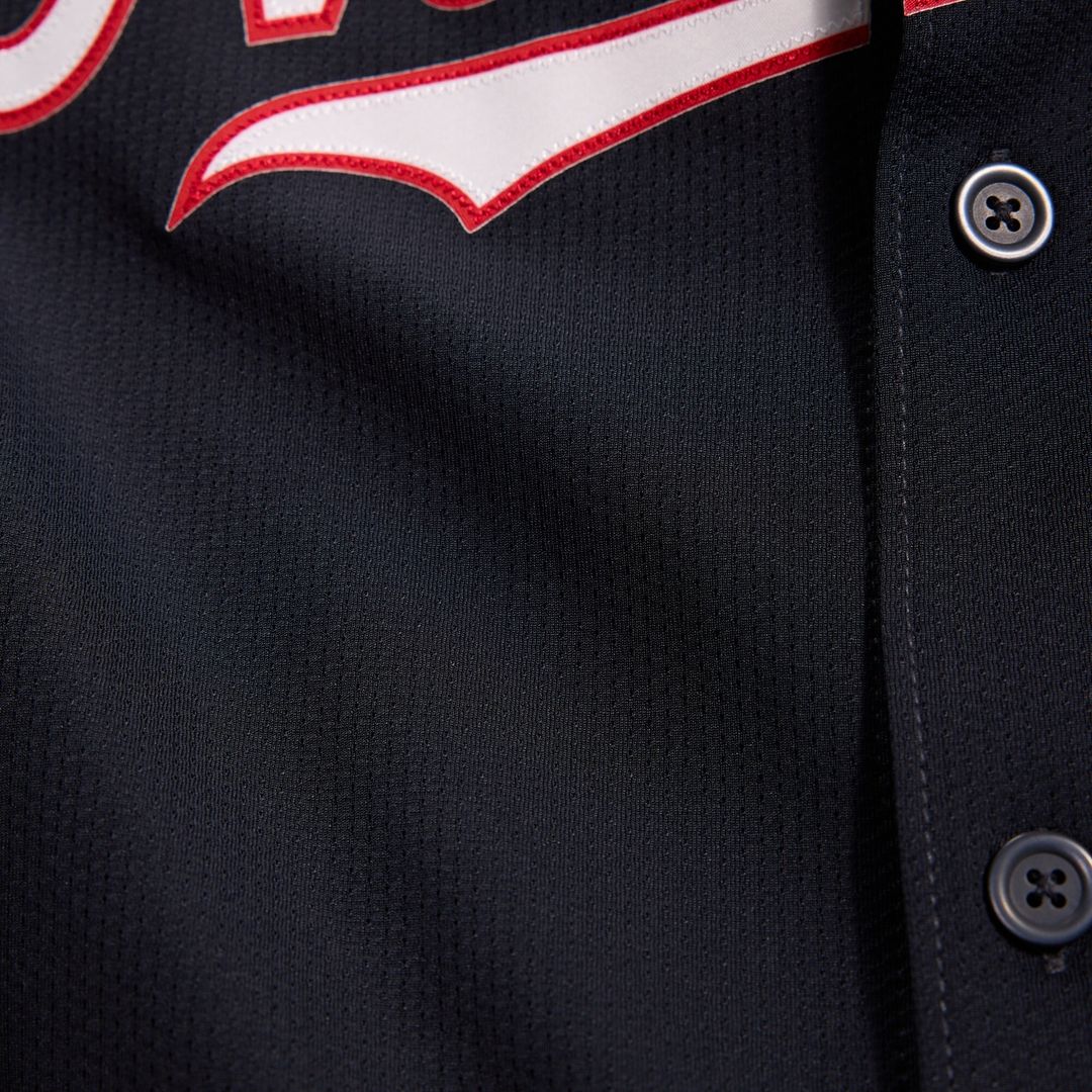 Washington Nationals James Wood Nike Alternate Limited Jersey - Navy