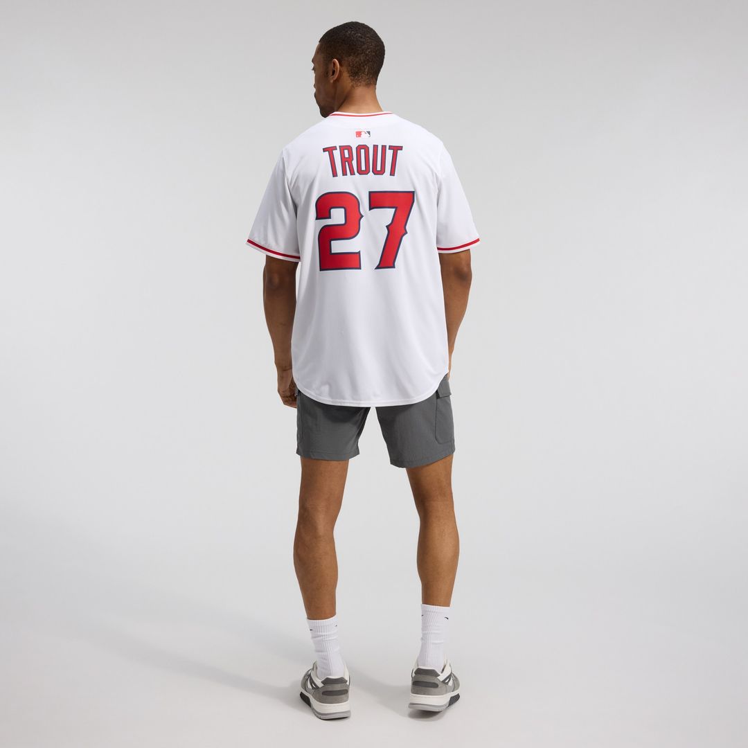Los Angeles Angels Mike Trout Nike Alternate Limited Jersey - Red