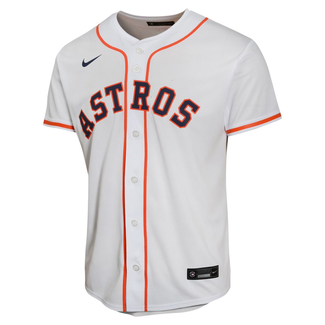Houston Astros Yordan Alvarez Nike Youth Home Game Jersey - White