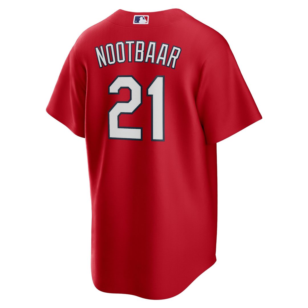 St. Louis Cardinals Lars Nootbaar Nike Big & Tall Alternate Replica Jersey - Red