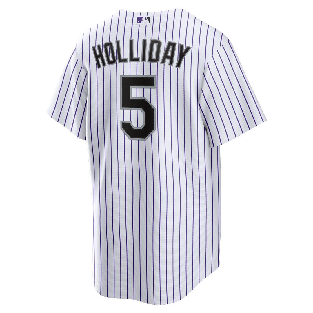 Colorado Rockies Matt Holliday Nike Home Retired Replica Jersey - White