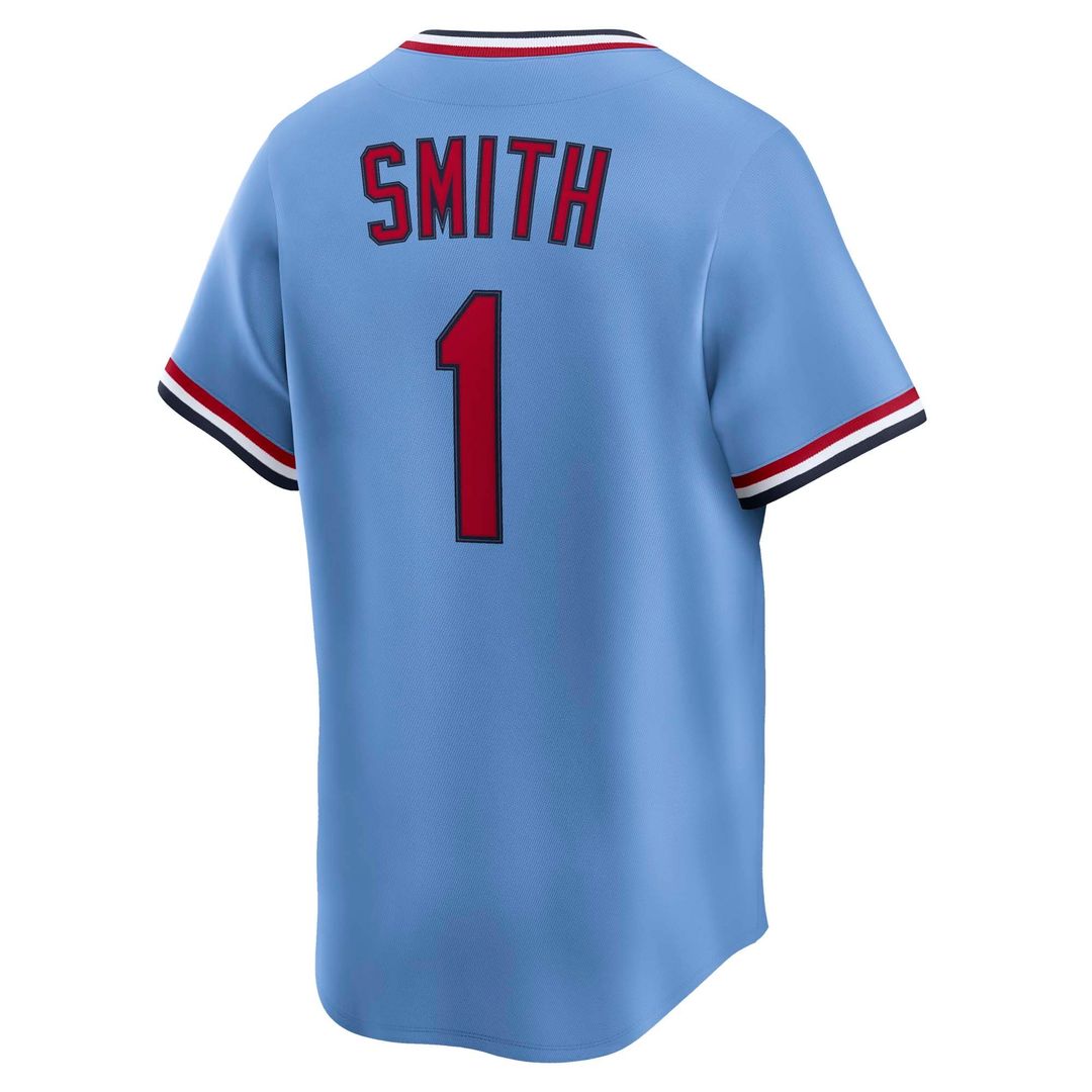 St. Louis Cardinals Ozzie Smith Nike Throwback Cooperstown Limited Jersey - Blue