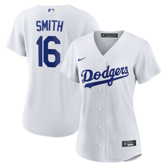 Los Angeles Dodgers Will Smith Nike Women's Home Replica Jersey - White