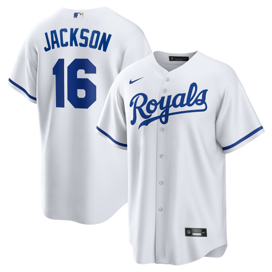 Kansas City Royals Bo Jackson Nike Home Retired Replica Jersey - White