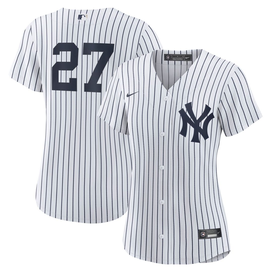 New York Yankees Giancarlo Stanton Nike Women's Home Replica Jersey - White